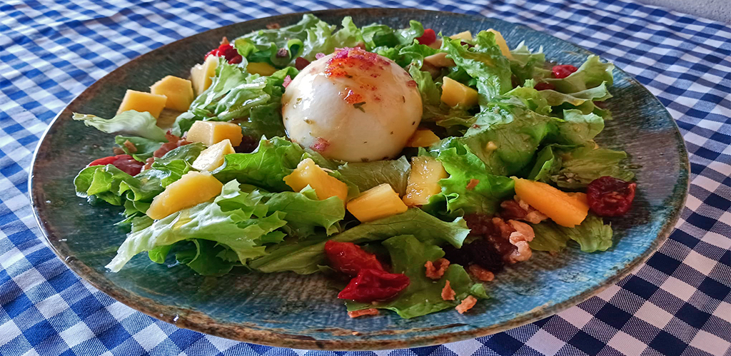 ensalada de burrata